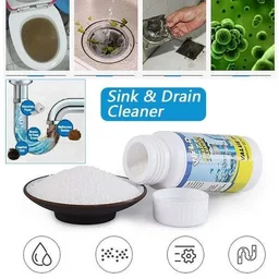Wild Tornado Sink & Drain Cleaner, Powerful & Clog Remover Sink Cleaning Powder, Automatic Toilet Blockage Cleaner, Blockage in Washbasin, Septic Tank, Sinks, Pipes