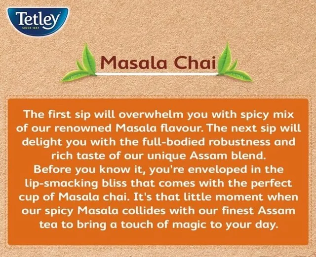 Tetley Masala chai