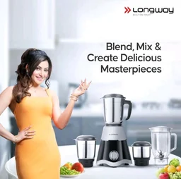 Longway Super Dlx Juicer Mixer Grinder