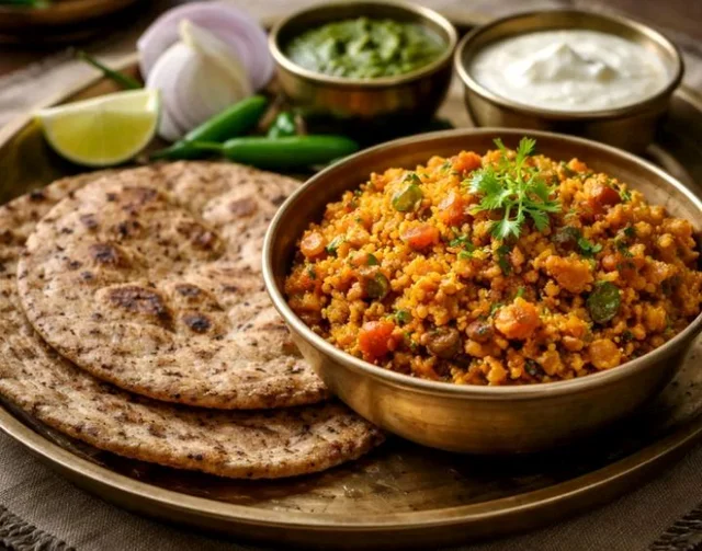 Zhunka Bhakar Meal