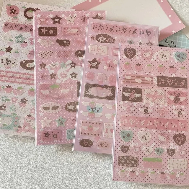 Neapolitan Aesthetic Sticker Sheets