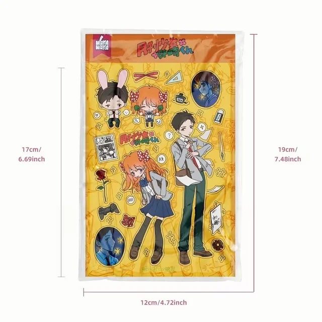 Waka Waka Anime Sticker Sheets