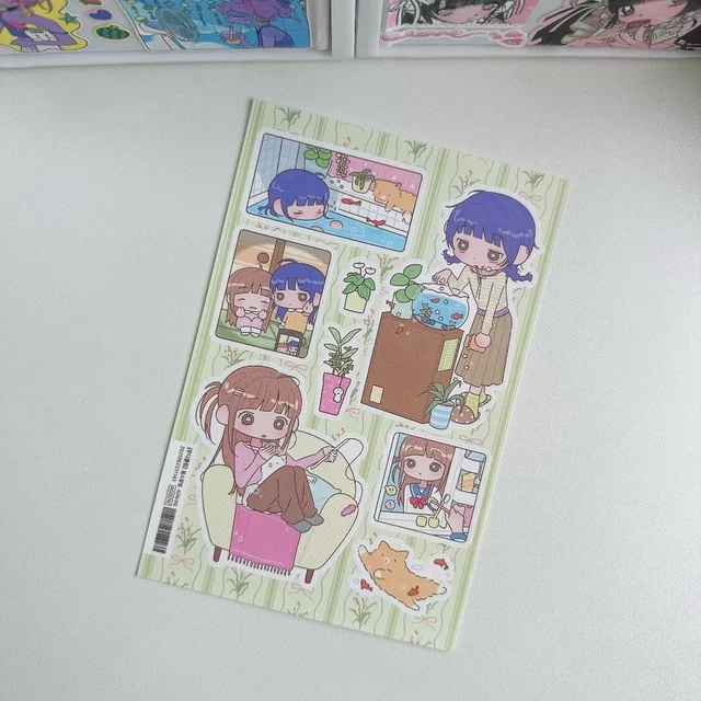 Korean Deco Sticker Sheets