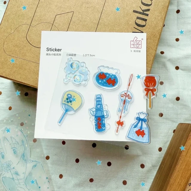 Waka Waka 3D Deco Stickers 