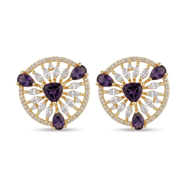 Premium Designer Stone Stud Earrings for Women & Girls 