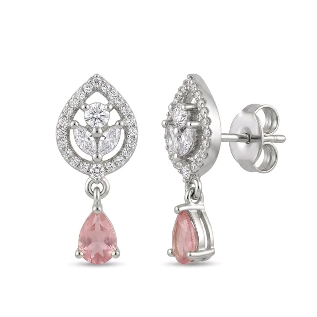 Glostar Jewellery Floral Teardrop Earrings - Kobi
