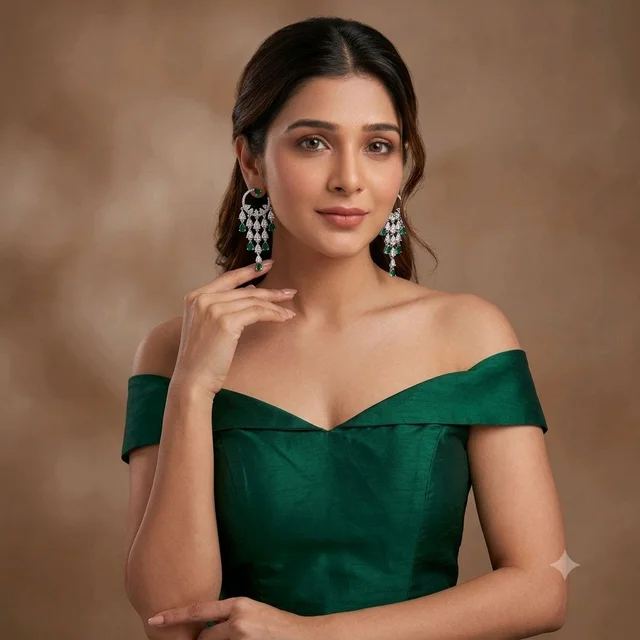 Royal Chandbali Cascade Earrings