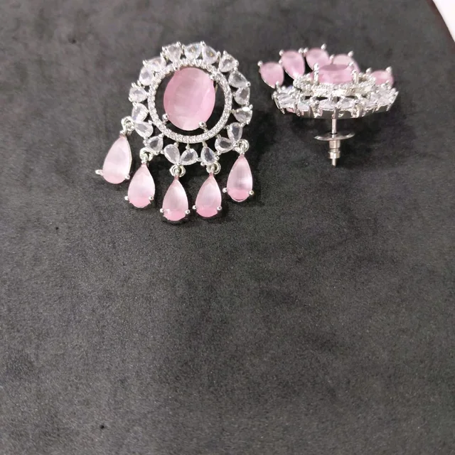 Glostar Jewellery Royal Halo Teardrop Earrings