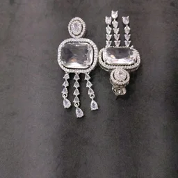 Glostar Jewellery Crystal Cascade Rectangle Drop Earrings