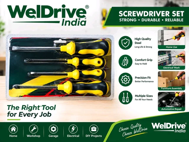HTS4T Screw Driver Good Quality Tools Set With 4 Pcs