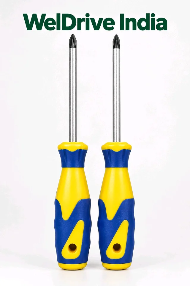 HTHG4 Havey Grip Screw Driver 2pc Set