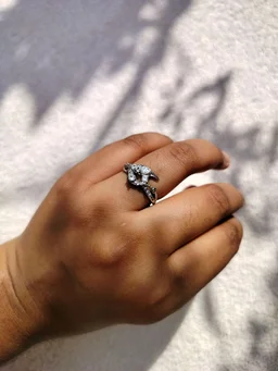 Preorder Lads Wedding Rings - 925 Sterling Silver, Adjustable opening, Caleb