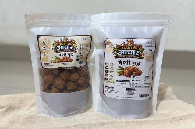 देशी गुड़ - 1000 gm.