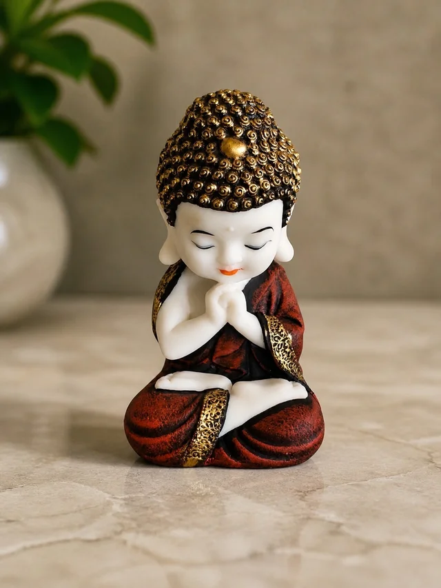 GS Decors WELCOME BUDDHA 7.5''