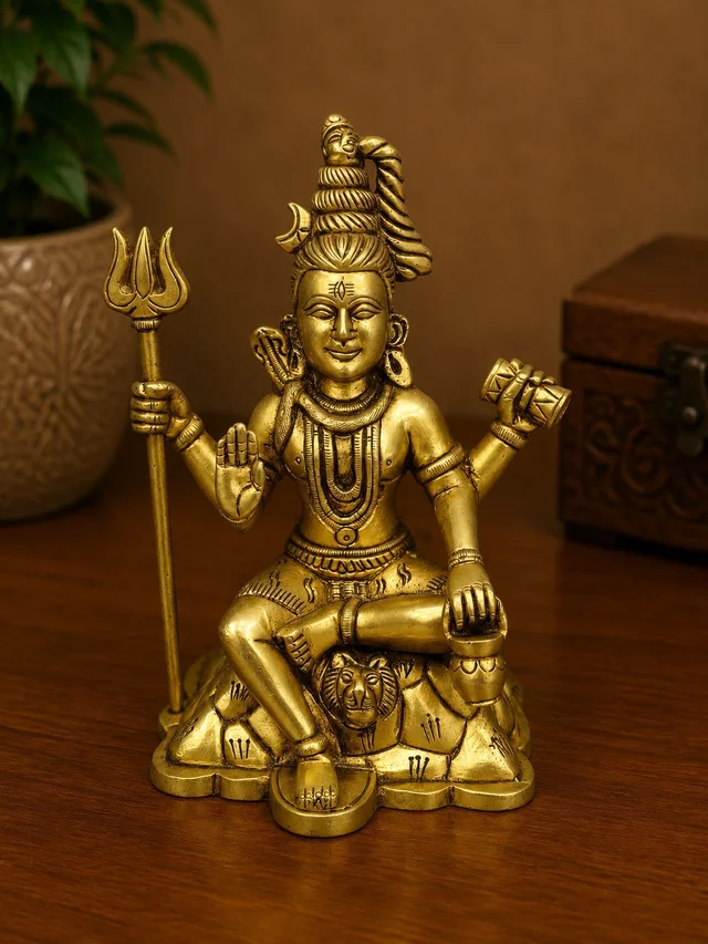 GS Decors Brass Sivan 7.5''