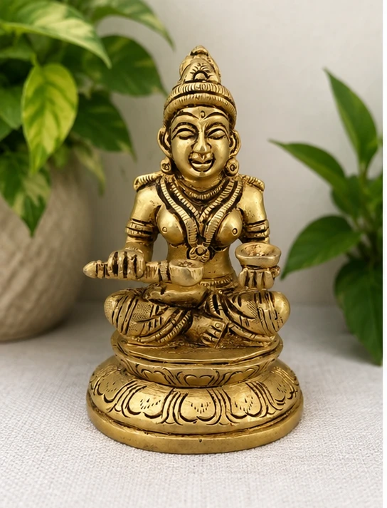 GS Decors Brass Annapoorani 4''