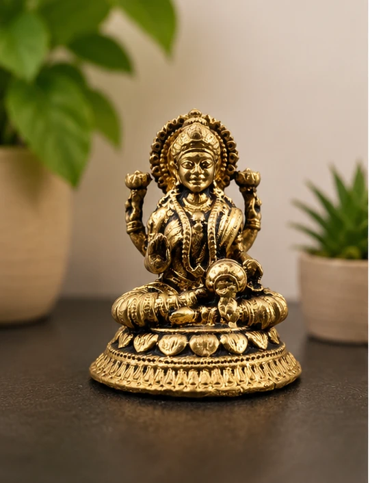 GS Decors Brass FA Lakshmi Small 1.2''