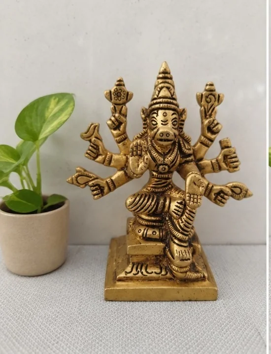 GS Decors Brass Varahi 3.5''