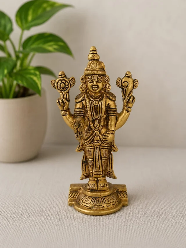 GS Decors Brass Small Balaji 5''