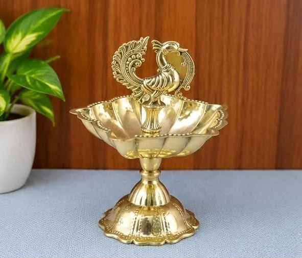 Brass FA Annam Diya 3.5''