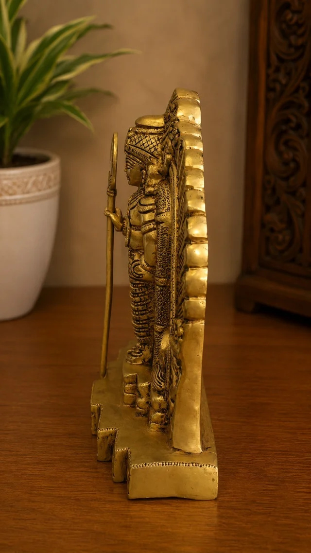 GS Decors Brass Karthikeya 9''