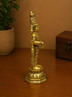GS Decors Brass Balaji Big 12''