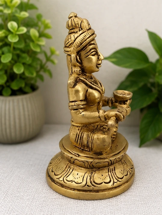 GS Decors Brass Annapoorani 4''