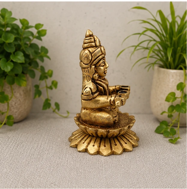 GS Decors Brass Annapoorani 3''