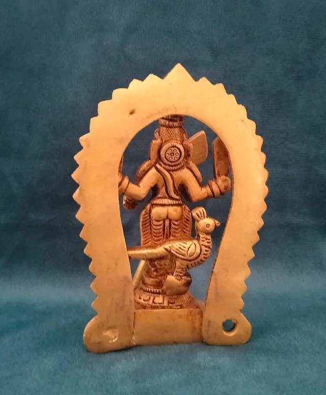 GS Decors Brass Murugan Idols 6"