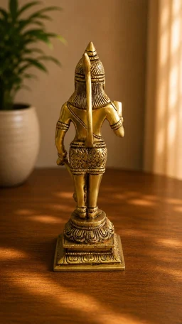 GS Decors Brass Hanuman 9.5''