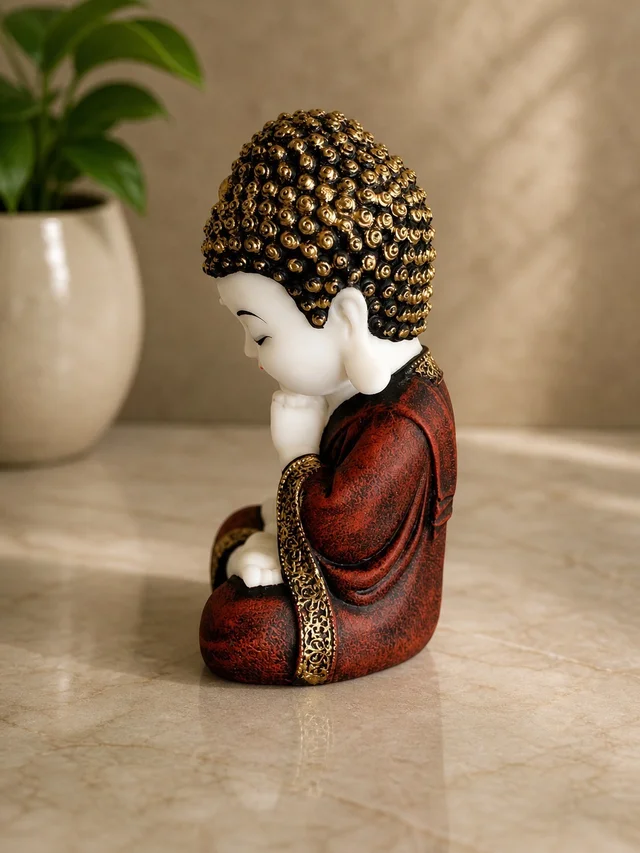 GS Decors WELCOME BUDDHA 7.5''