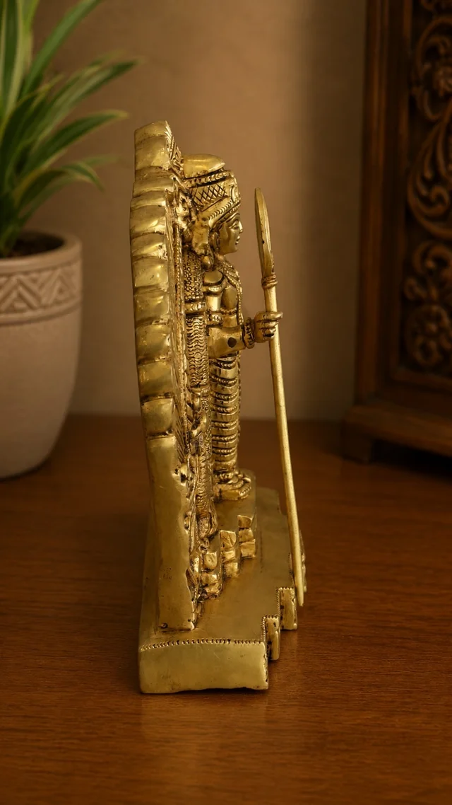 GS Decors Brass Karthikeya 9''