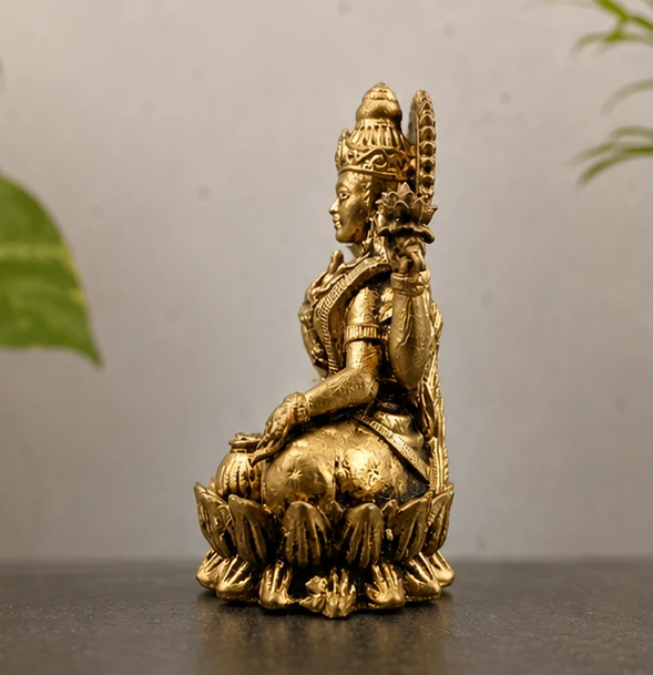 GS Decors Brass FA Lakshmi Small 1.5''