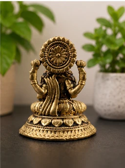 GS Decors Brass FA Lakshmi Small 1.2''