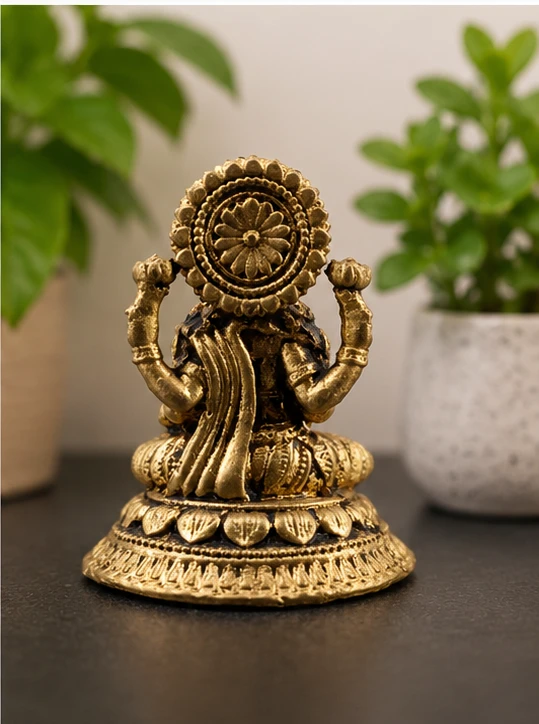 GS Decors Brass FA Lakshmi Small 1.2''
