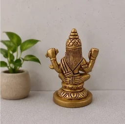 GS Decors Brass Saraswathi 3''