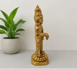 GS Decors Brass Perumal 6.5''