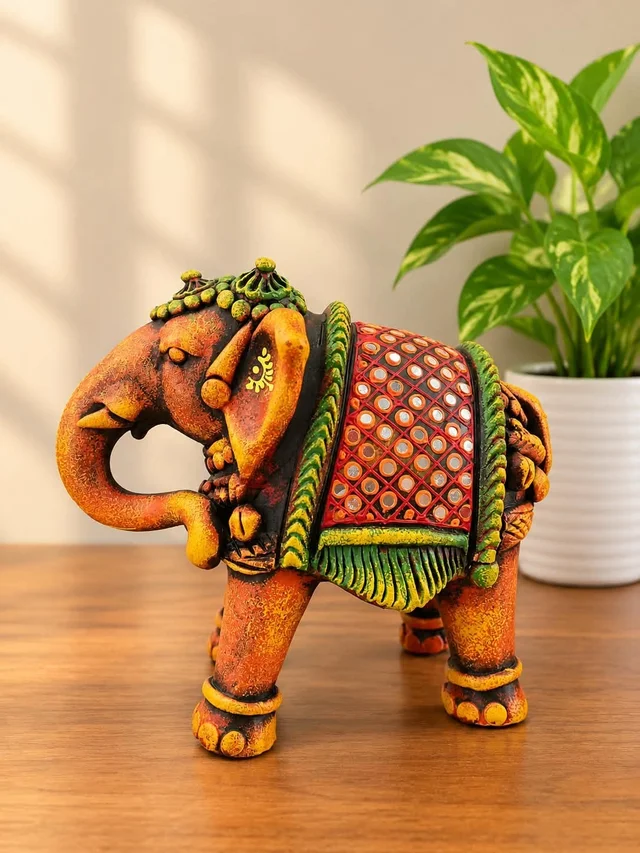 KM No 2 Elephant Antique 6.5''