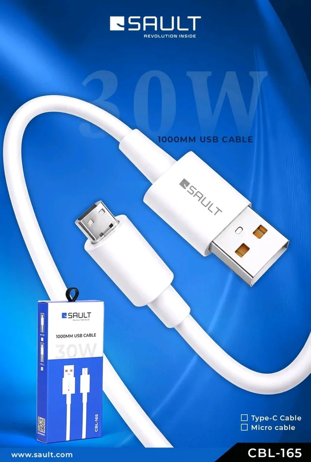Sault Cable Type -C CBL-165 30W