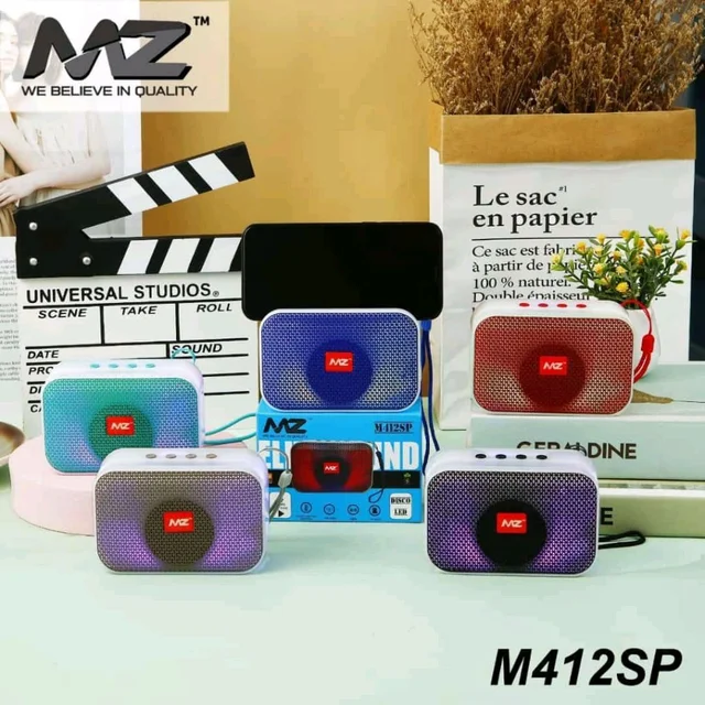 MZ M412SP WIRELESS SPEAKER Best Quality Sound And Bass Mini Series 