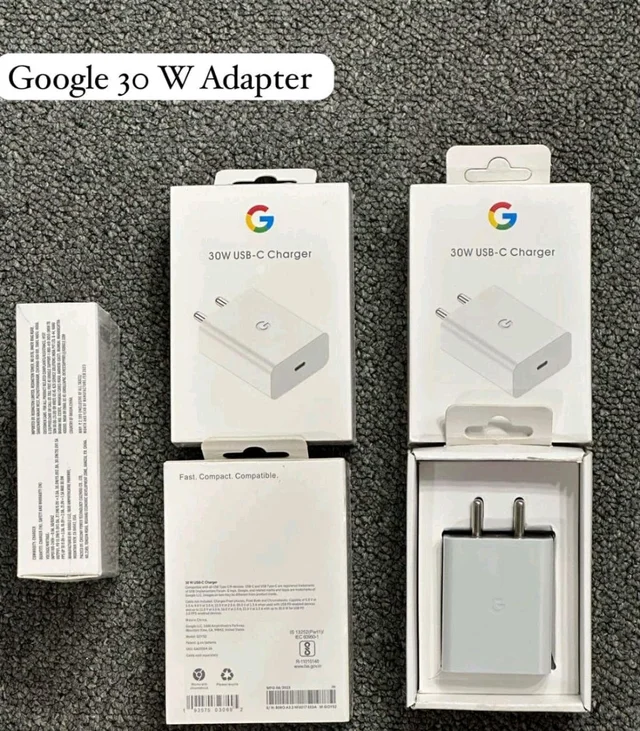 GOOGLE 30W USB-C ADAPTER BEST QUALITY FAST CHARGING SUPPORT 