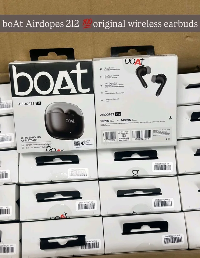 BOAT AIRDOPES 212 CARE ORIGINAL PRODUCT 
