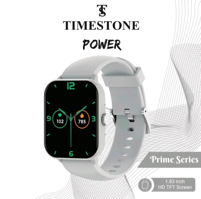 TIMESTONE SMARTWATCH POWER WITH ONE YEAR GURRNTY 