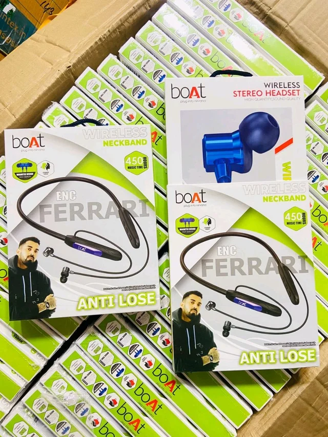 Boat Ferrari  Og+ Magnetic  On off+ Voice change+ Vibration +Anti Lost +Double Box Packing OG Quality Sound 
