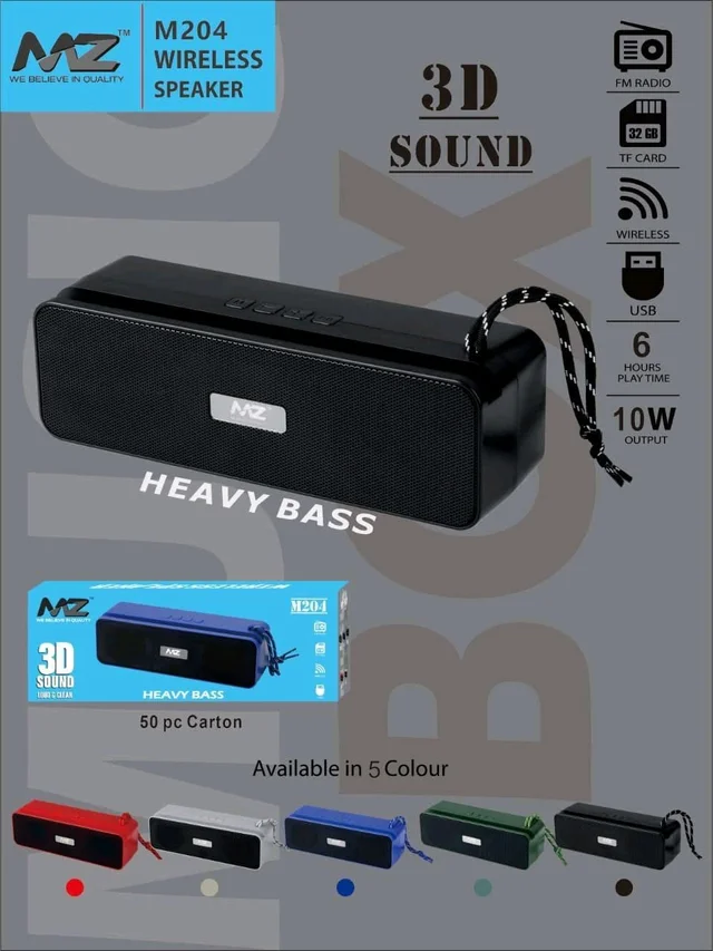 MZ M204 Heavy Sound 3D Sound Best Quality Sound 