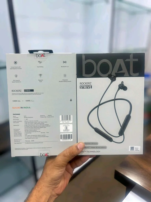 Boat Rockerz Strive Care Original Neckband 