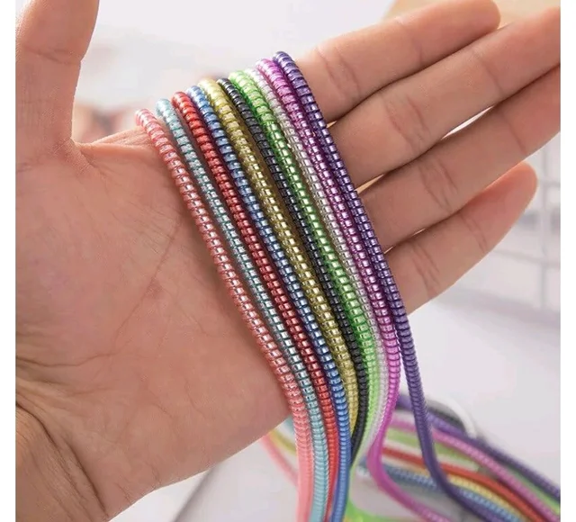 Full Length Cable Protector Metal Spring Multi Colour 