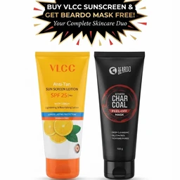 VLCC Sunscream + Beardo Face Mask
