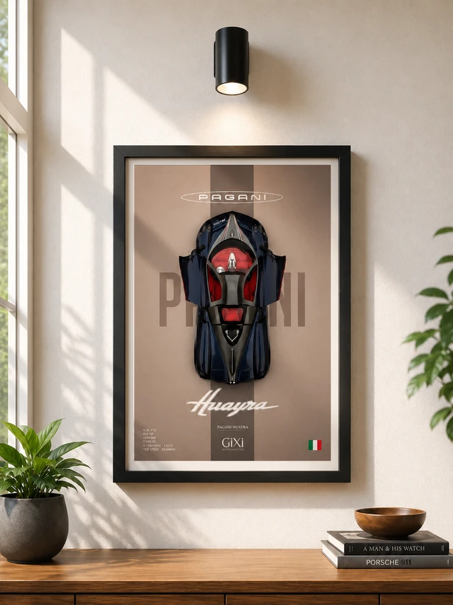 Pagani Die-Cast Frame | Premium Display