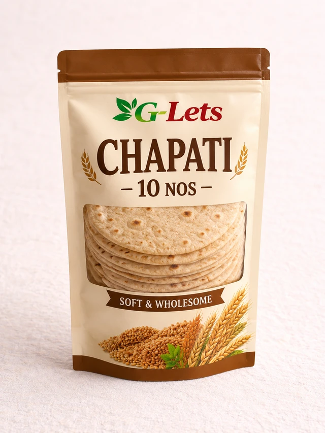 G-Lets Chapati (10 Nos)